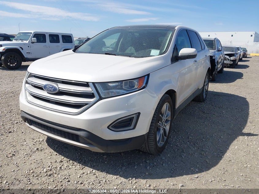 Vin: 2fmpk4k88gbc32014, lot: 3003147, ford edge titanium 20162