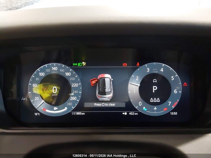 2026 LAND ROVER RANGE ROVER VELAR SPORT UTILITY VEHICLE 2.0L I-4 DI, DOHC, VVT, TURBO, 247HP