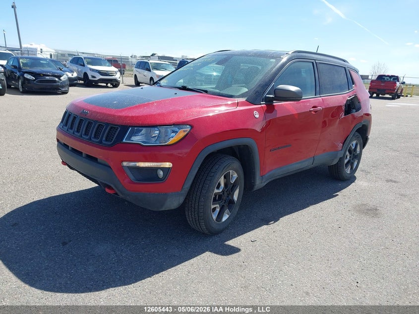 2018 Jeep Compass, Левый бок, IAAI, VIN 3C4NJDDB5JT265233 — фото 2