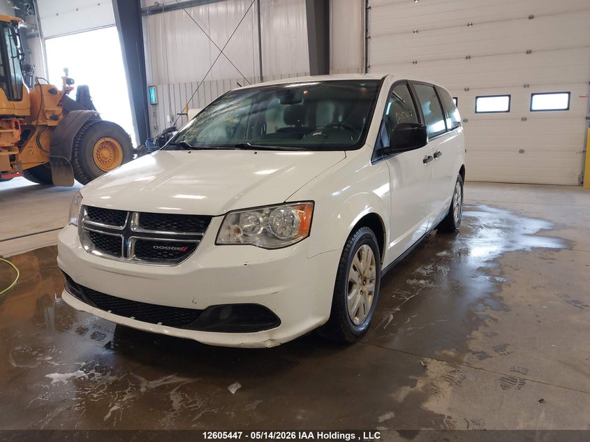 2020 Dodge Caravan 3.6 Grand Se white Lot 111012605447 Vin 2C4RDGBG6LR247144