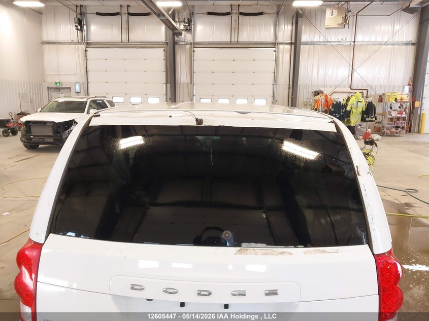 2020 Dodge Caravan 3.6 Grand Se white Lot 111012605447 Vin 2C4RDGBG6LR247144