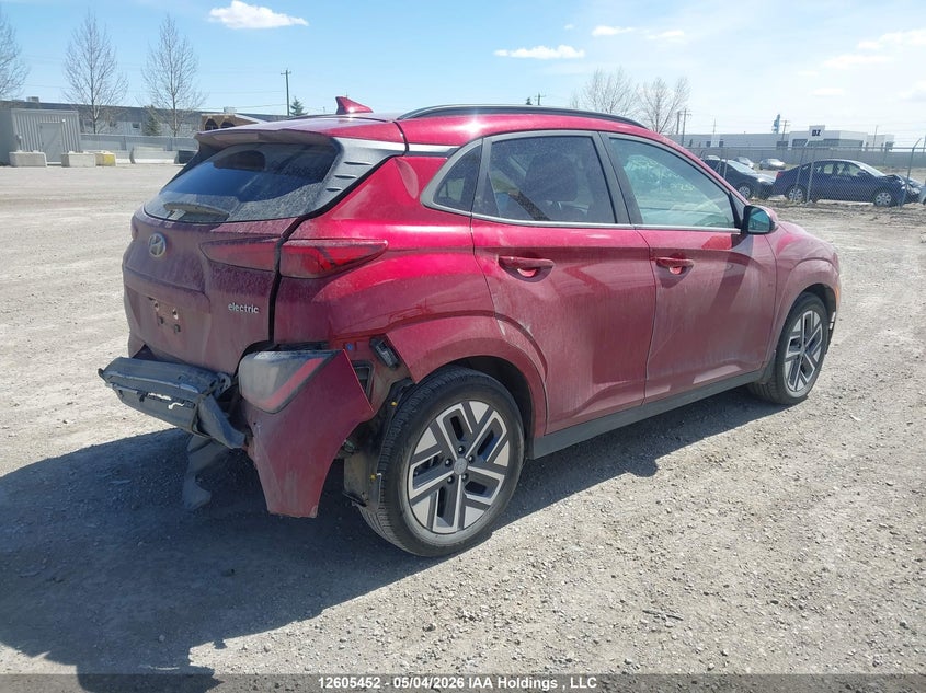 Vin: km8k33ag5pu180250, lot: 3003303, hyundai kona sel 20234