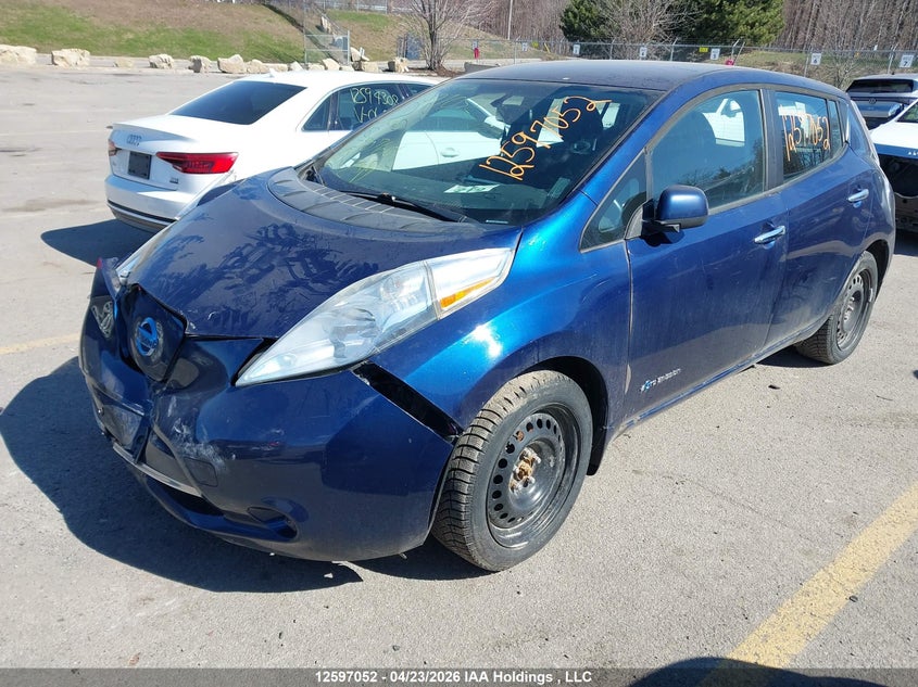 Vin: 1n4bz0cp6gc307601, lot: 3003482, nissan leaf sv 20162