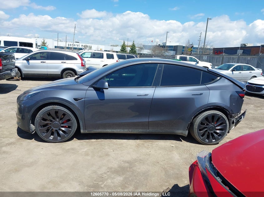 2023 Tesla Model Y Performance VIN: 7SAYGDEF3PF665024 Lot: 12605770