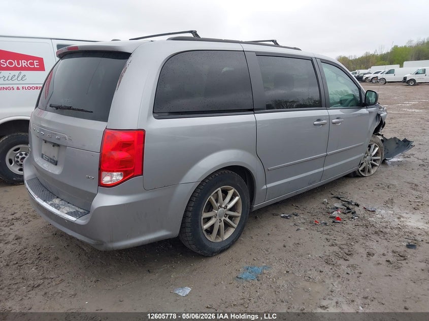 2017 Dodge Caravan 3.6 Grand Cvp/Sxt silver Lot 111012605778 Vin 2C4RDGBG6HR873770