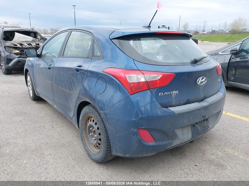 Vin: kmhd25lh1eu232015, lot: 3003718, hyundai elantra gt 20143
