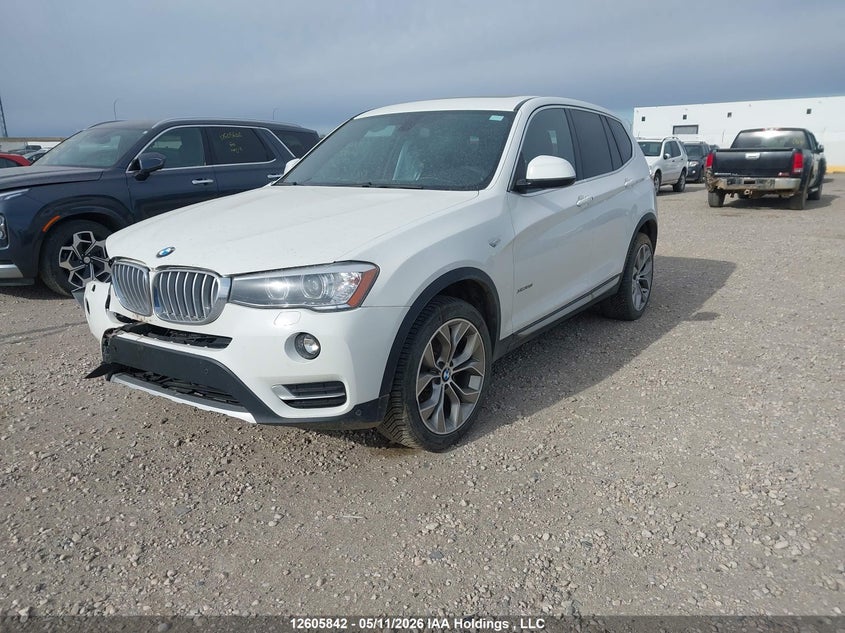 Vin: 5uxwx9c53h0t13345, lot: 3003719, bmw x3 xdrive28i 20172