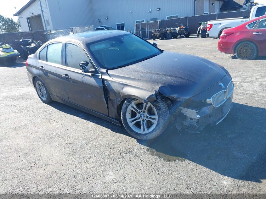 2013 BMW 3ER SEDAN 2.0L I-4 DI, DOHC, VVT, TURBO, 241HP