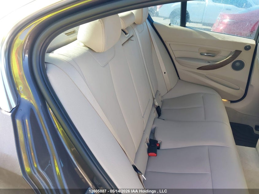 2013 BMW 3ER SEDAN 2.0L I-4 DI, DOHC, VVT, TURBO, 241HP