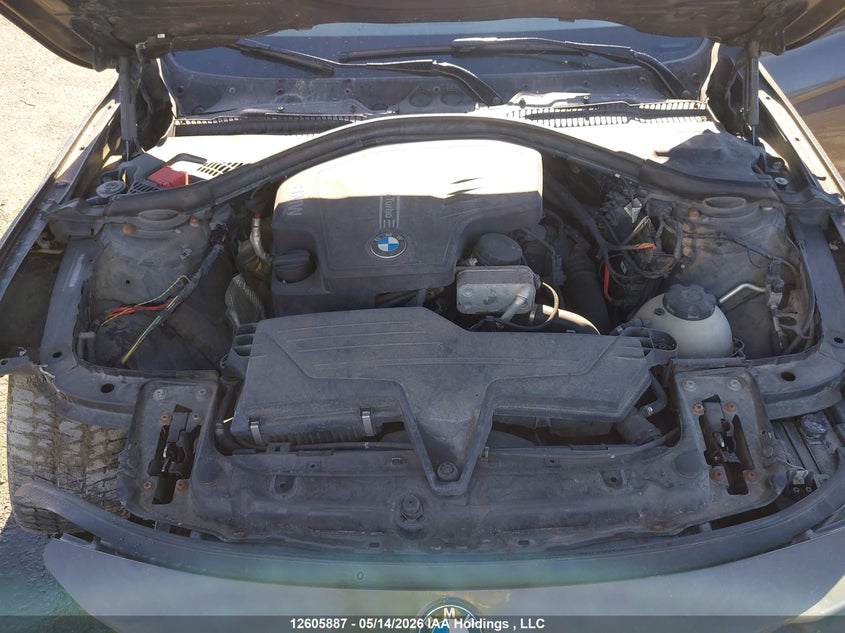 2013 BMW 3ER SEDAN 2.0L I-4 DI, DOHC, VVT, TURBO, 241HP