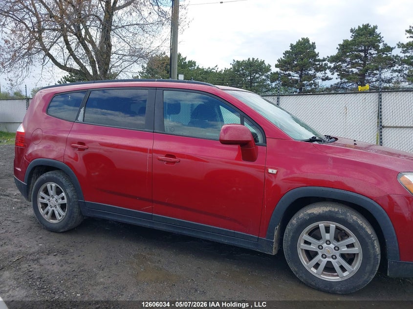 2012 Chevrolet Orlando Lt VIN: KL77P2EMXCK571180 Lot: 12606034