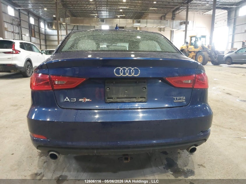 2016 Audi A3 VIN: WAUB8GFF6G1069587 Lot: 12606116