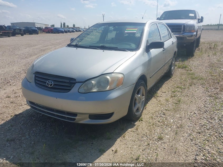 2003 Toyota Corolla, Угон, IAAI, VIN 2T1BR32E53C725144 — фото 2