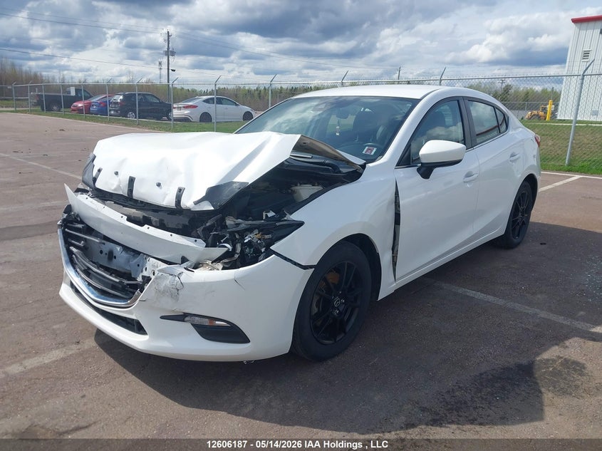 Vin: 3mzbn1v74hm127037, lot: 3004072, mazda mazda3 gs 20172