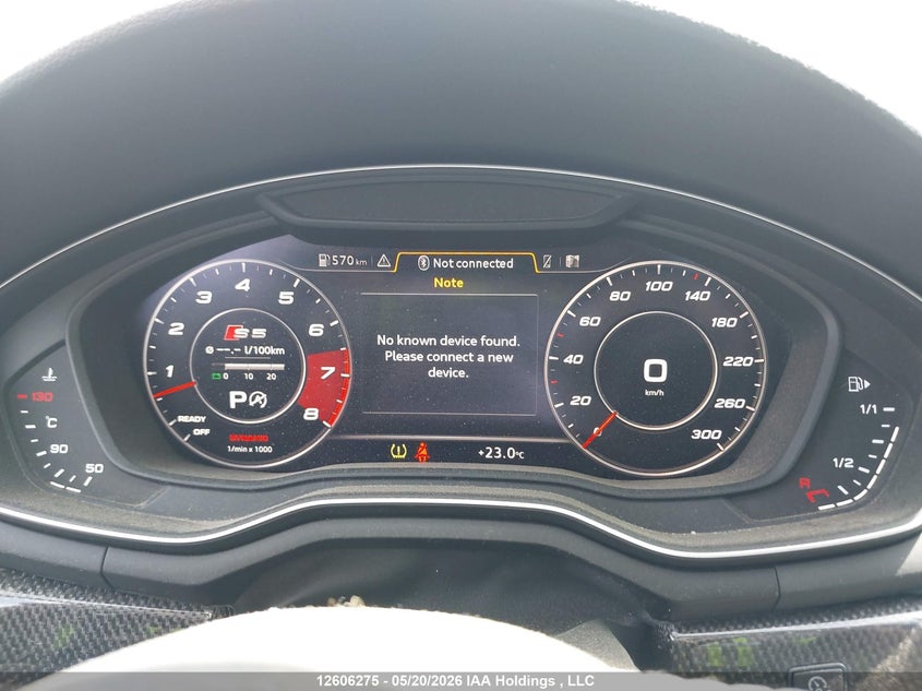 2018 Audi S5 Prestige VIN: WAUC4CF53JA115609 Lot: 12606275