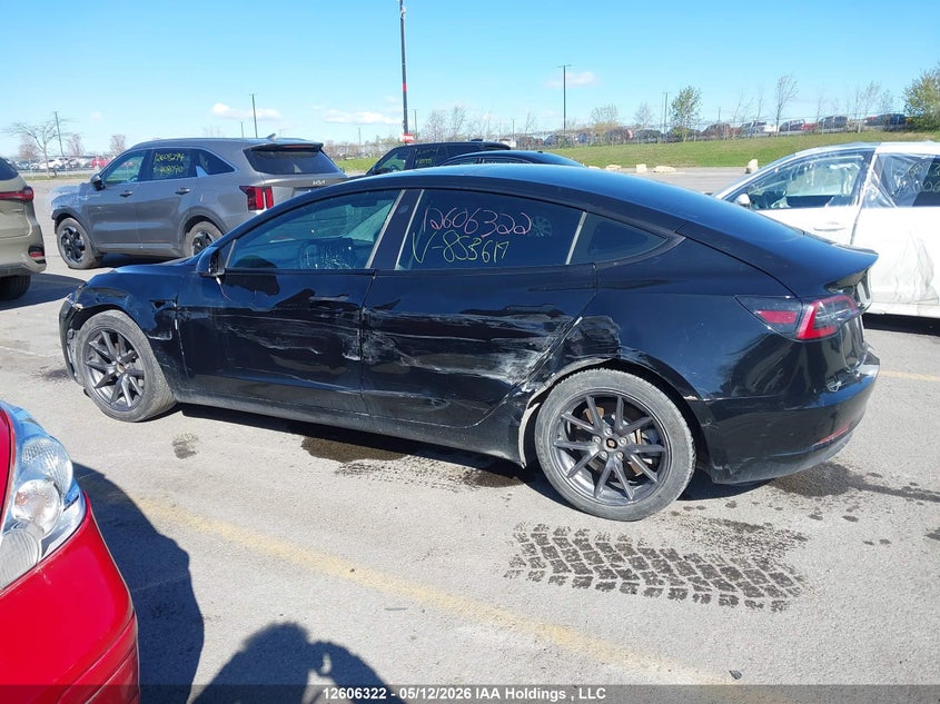2021 Tesla Model 3 Standard Range/Standard Range Plus VIN: 5YJ3E1EA6MF853614 Lot: 12606322