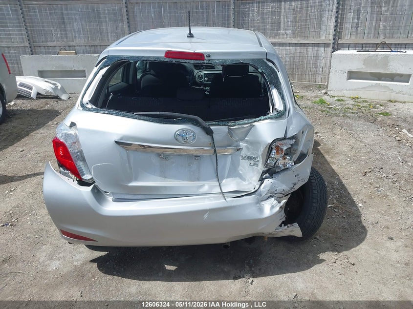 2014 Toyota Yaris VIN: VNKKTUD35EA008700 Lot: 12606324