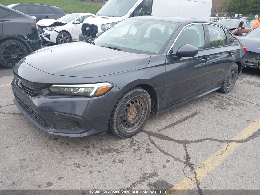 2024 Honda Civic, Right Side, IAAI, VIN 2HGFE2F27RH109145 — photo 2
