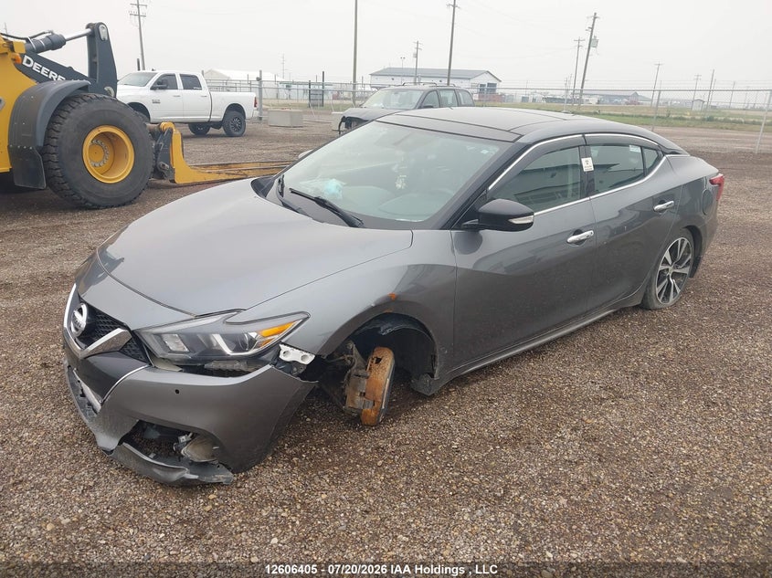 2018 Nissan Maxima Platinum/Sl/Sr/Sv, Biohazard, IAAI, VIN 1N4AA6AP3JC393207 — photo 2