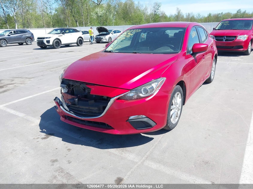Vin: 3mzbm1l70fm211343, lot: 3004393, mazda mazda3 gs 20152
