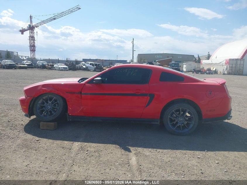 2012 Ford Mustang V6 Premium VIN: 1ZVBP8AM9C5211769 Lot: 12606503