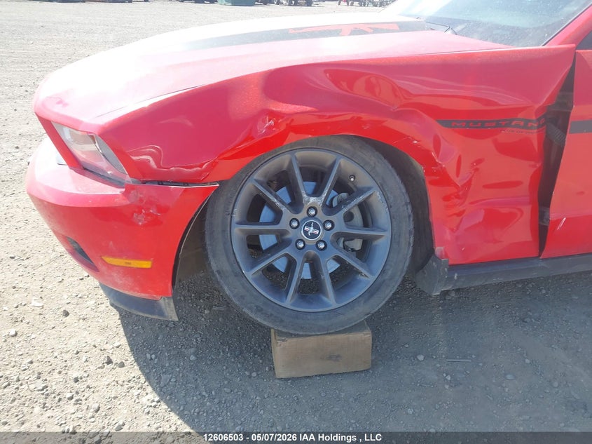 2012 Ford Mustang V6 Premium VIN: 1ZVBP8AM9C5211769 Lot: 12606503