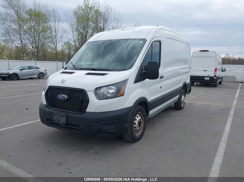 1FTBR2C84PKA19175 2023 Ford Transit 3.5 T-250 white
