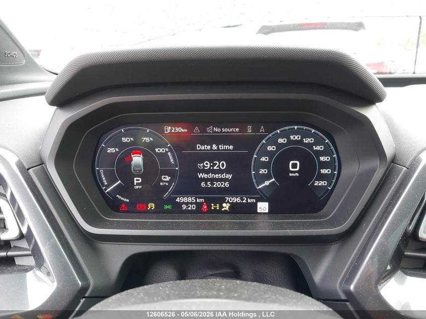 2023 Audi Q4 E-Tron 50 VIN: WA1M2BFZXPP065334 Lot: 12606526