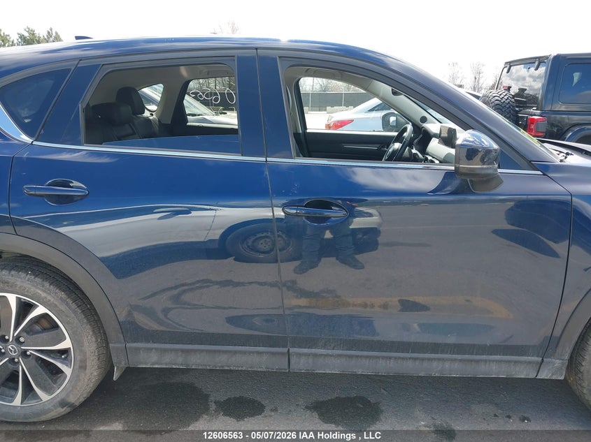 2023 Mazda Cx-5 2.5 Gt/sport Design Blue Lot 111012606563 Vin JM3KFBDM9P0105265