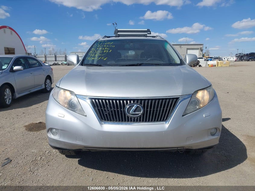 2011 Lexus Rx 350 VIN: JTJBK1BA2B2012735 Lot: 12606600