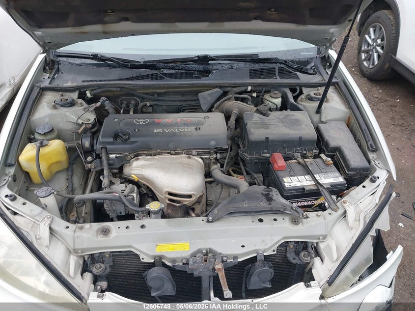 2002 TOYOTA CAMRY SEDAN 2.4L I-4 DOHC, VVT, 157HP