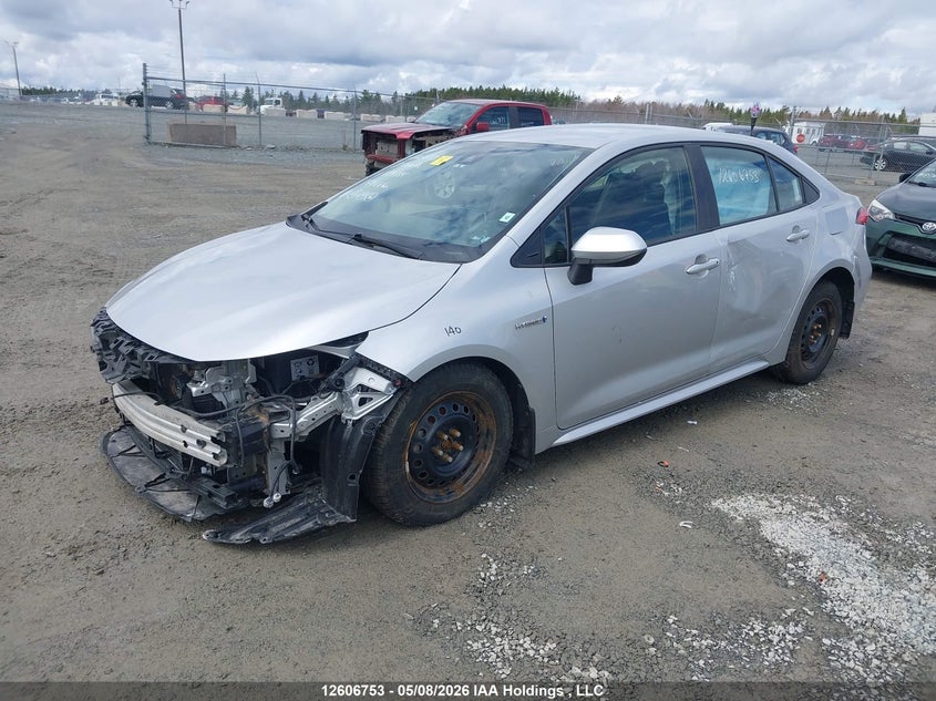 Vin: jtdbamde1mj029784, lot: 3004741, toyota corolla 20212