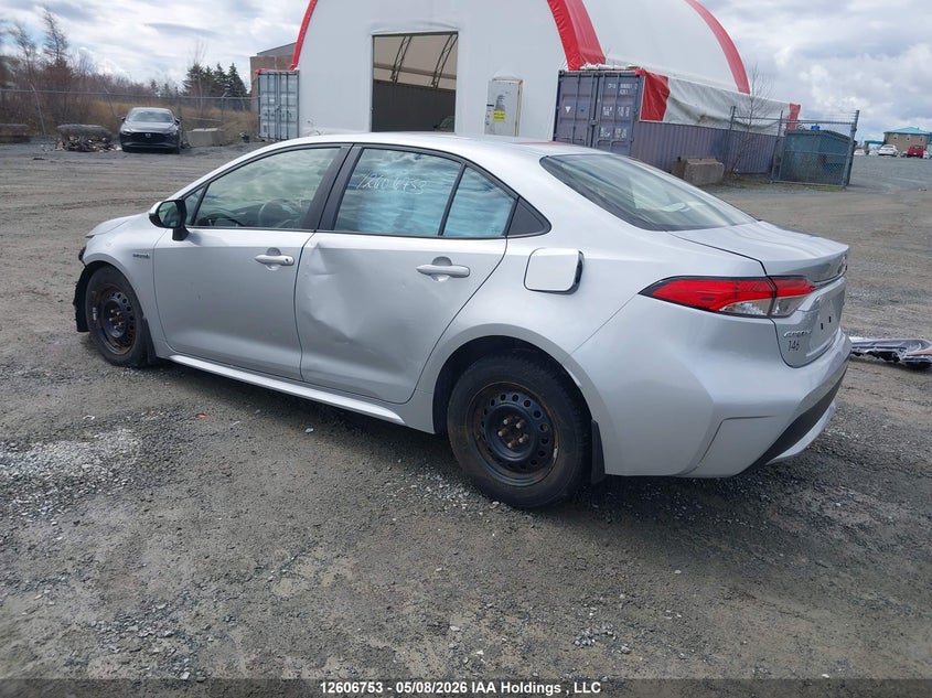 Vin: jtdbamde1mj029784, lot: 3004741, toyota corolla 20213