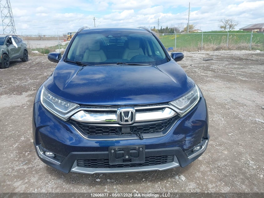 2017 Honda Cr-v 1.5 Cr-V Touring blue Lot 111012606877 Vin 2HKRW2H91HH136530