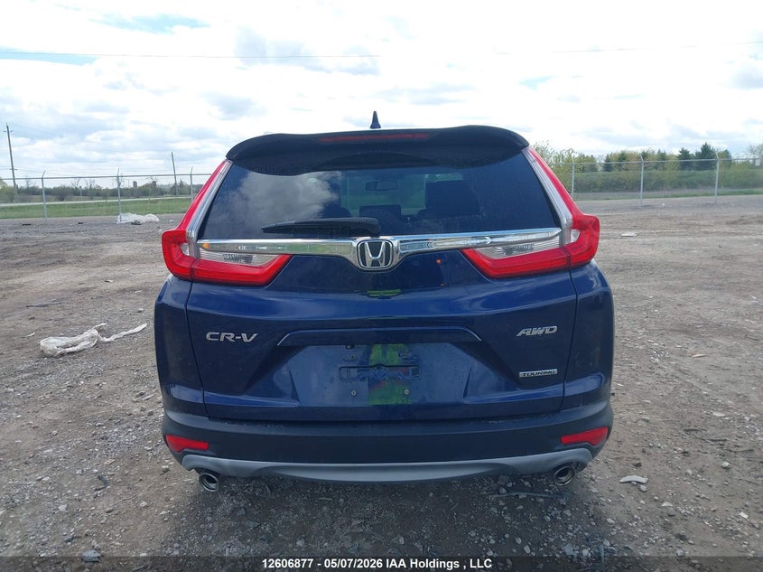 2017 Honda Cr-v 1.5 Cr-V Touring blue Lot 111012606877 Vin 2HKRW2H91HH136530