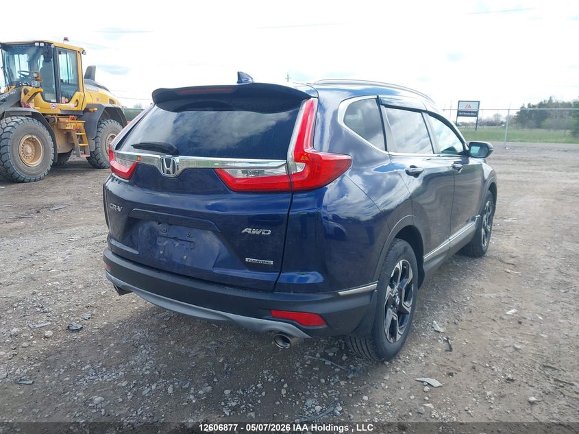 2017 Honda Cr-v 1.5 Cr-V Touring blue Lot 111012606877 Vin 2HKRW2H91HH136530