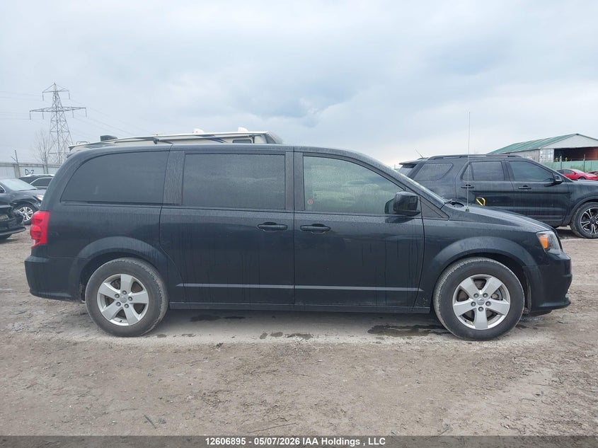 2C4RDGEG9KR779997 2019 Dodge Caravan 3.6 Grand Gt black