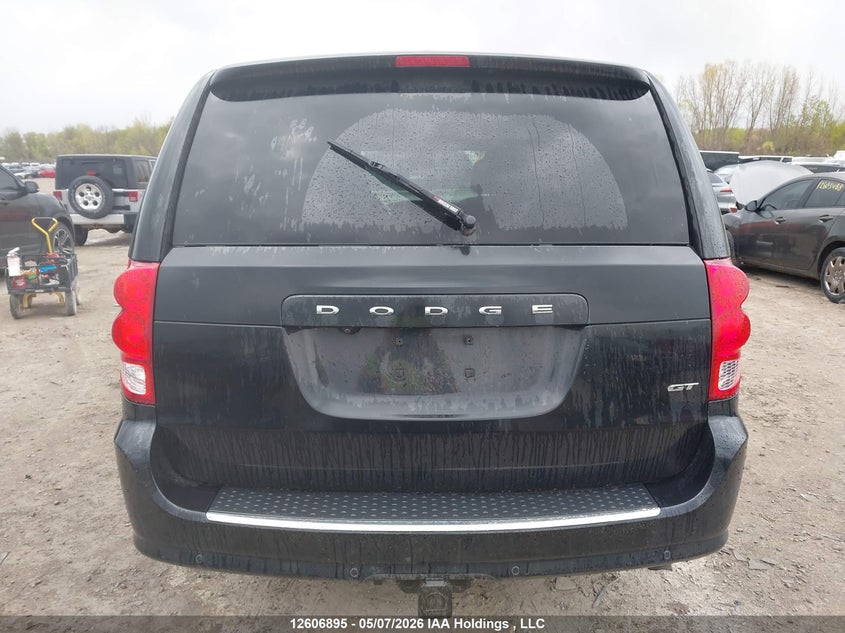 2C4RDGEG9KR779997 2019 Dodge Caravan 3.6 Grand Gt black