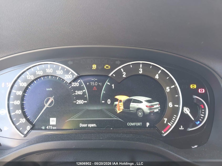 2019 BMW X4 xDrive30I VIN: 5UXUJ3C50KLG53082 Lot: 12606902
