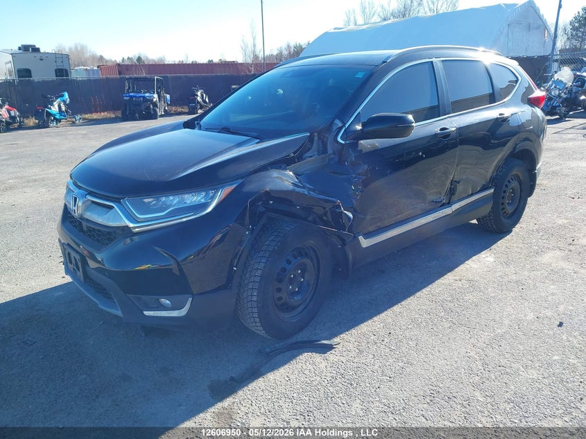 Vin: 2hkrw2h99jh136197, lot: 3004985, honda cr-v touring 20182