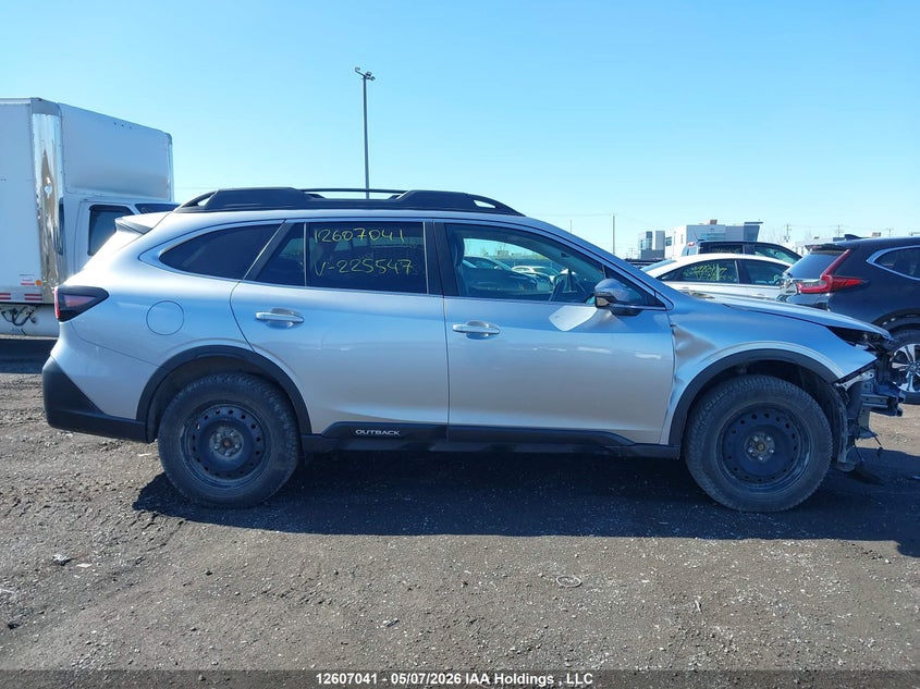 2021 Subaru Outback 2.4 Limited Xt grey Lot 111012607041 Vin 4S4BTHND4M3225547