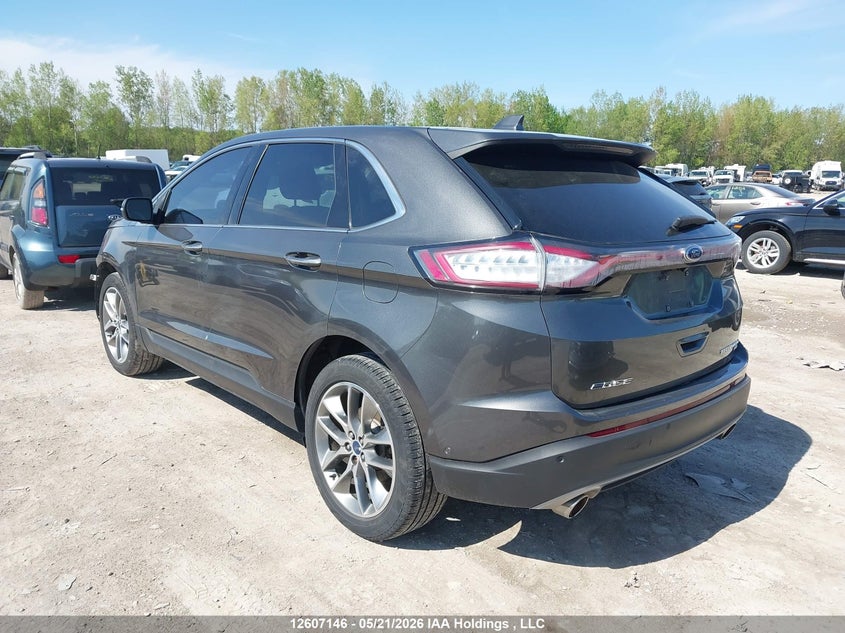 Vin: 2fmpk4k8xgbc14940, lot: 3005192, ford edge titanium 20163