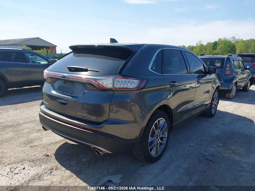 Vin: 2fmpk4k8xgbc14940, lot: 3005192, ford edge titanium 20164