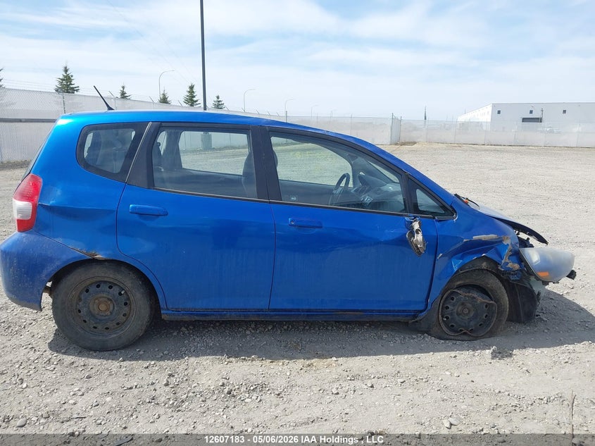 2008 Honda Fit Dx/Lx VIN: JHMGD38408S807225 Lot: 12607183