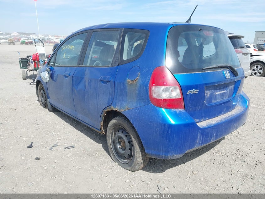 2008 Honda Fit Dx/Lx VIN: JHMGD38408S807225 Lot: 12607183