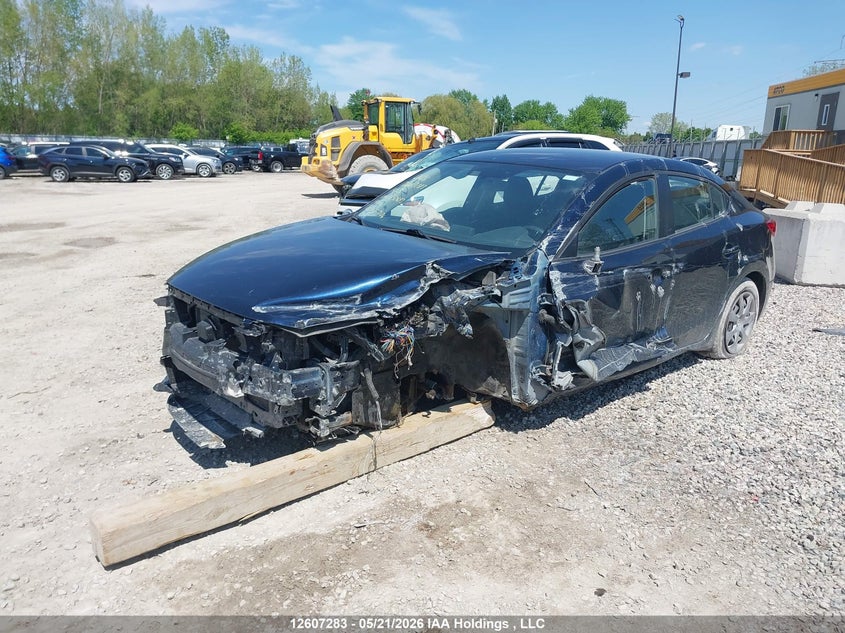 Vin: jm1bm1u79e1152693, lot: 3005343, mazda 3 sport 20142