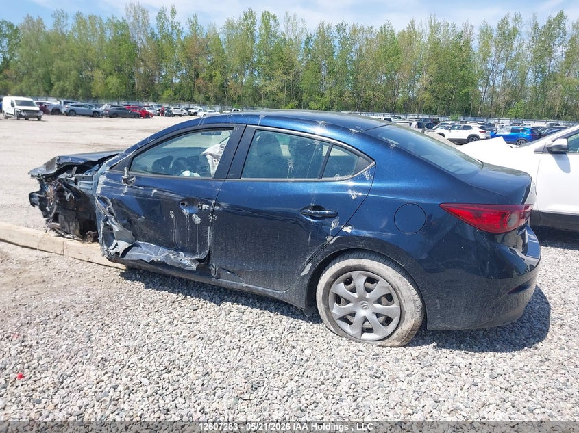 Vin: jm1bm1u79e1152693, lot: 3005343, mazda 3 sport 20143