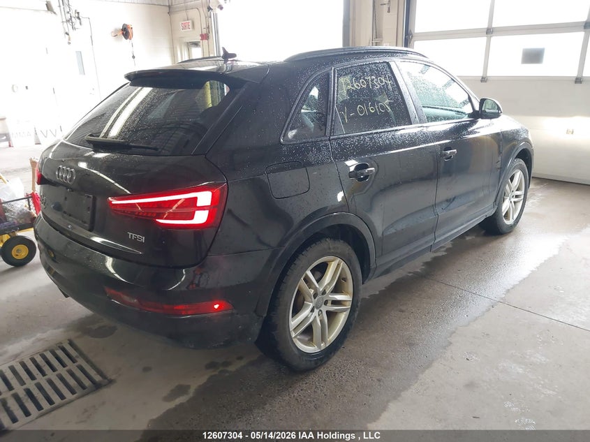 Vin: wa1efcfs6gr016105, lot: 3005367, audi q3 4p ti 20164