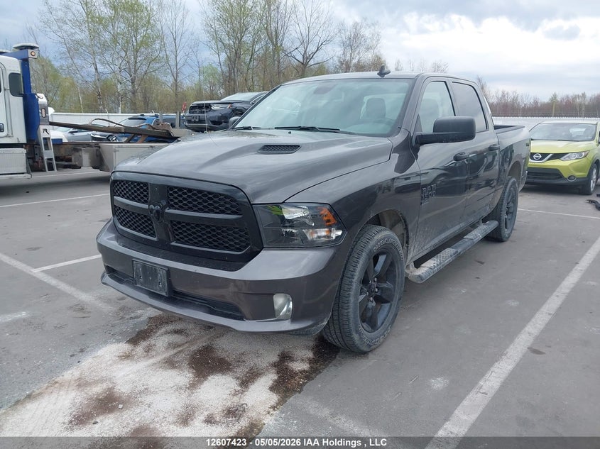 2023 Ram 1500 3.6 Ram Classic Tradesman grey Lot 111012607423 Vin 3C6RR7KG5PG681527