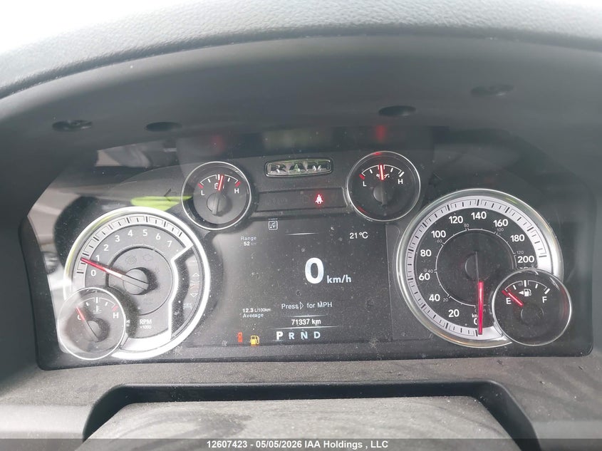 2023 Ram 1500 3.6 Ram Classic Tradesman grey Lot 111012607423 Vin 3C6RR7KG5PG681527